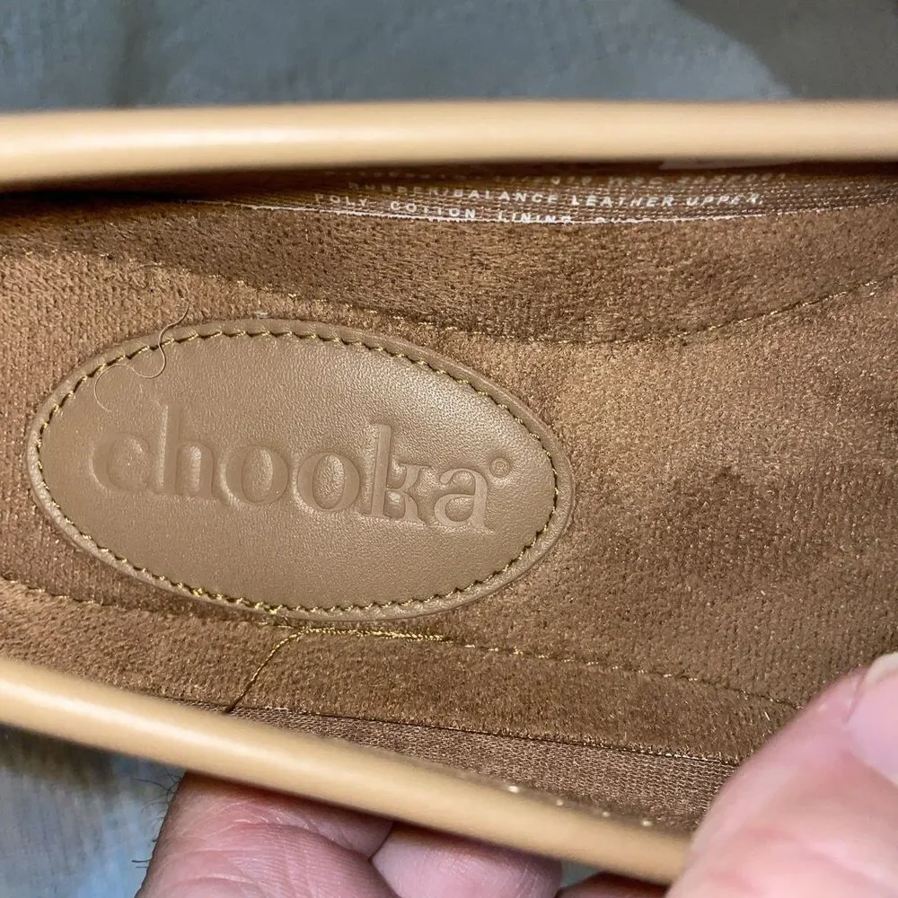 Chooka Women’s Rain Shoes Size 9 M Beige Floral Outdoors Weather Comfort